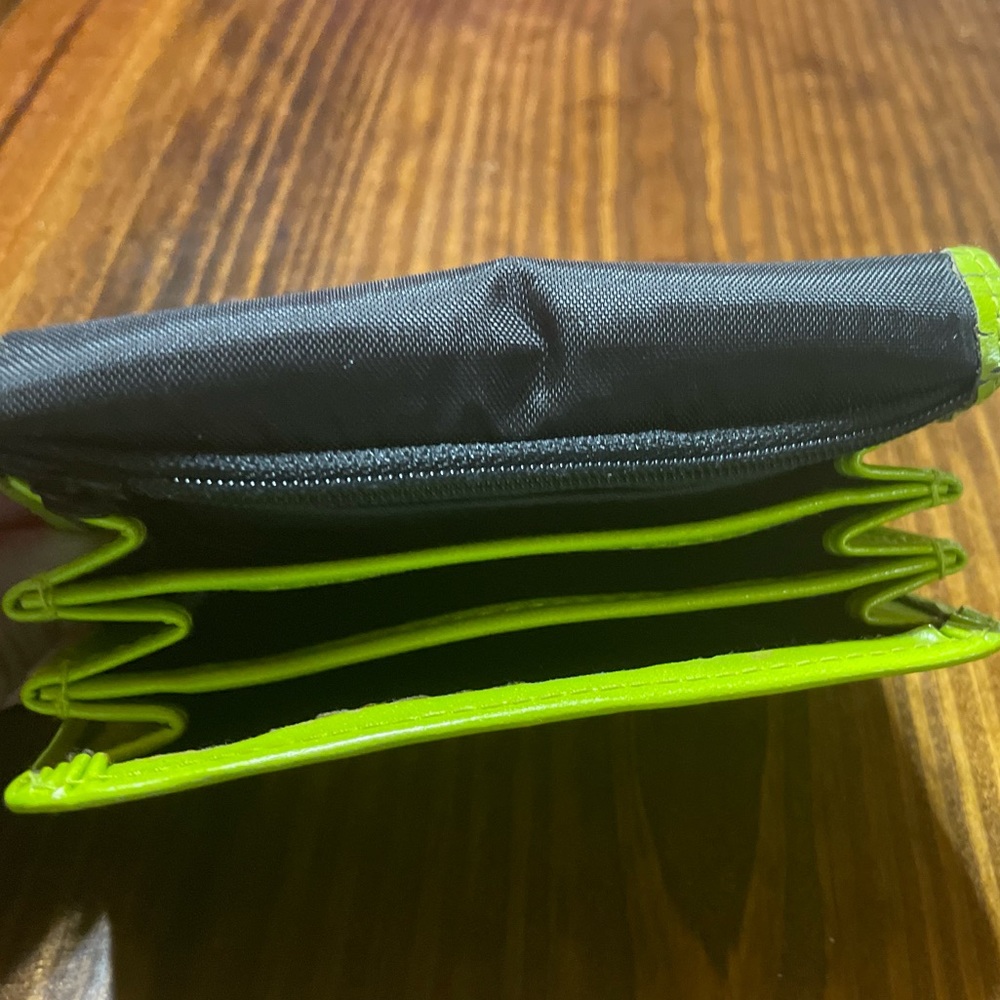 Lime Green Small ESPRIT Wallet - Picture 3 of 4